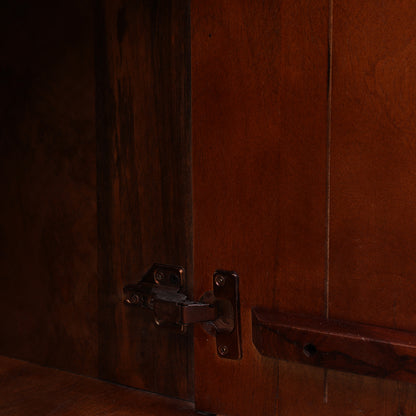 Caravelle Solidwood Sideboard in Dark Brown Colour